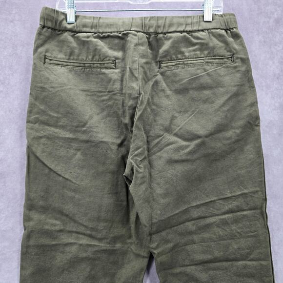 Armani Exchange Green Pullon Cargo Straight Tapered Pants 31 - Picture 5 of 7